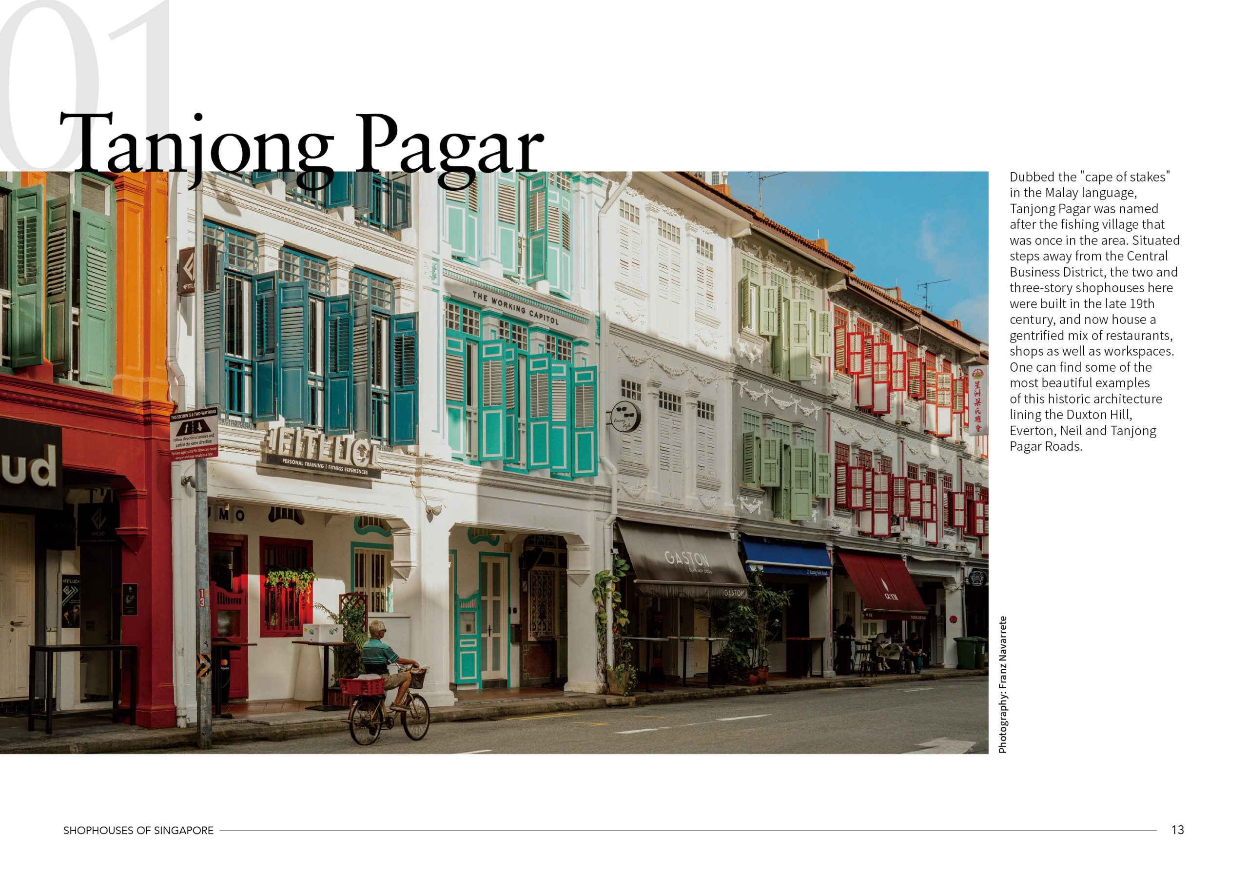 画像をギャラリービューアに読み込む, Shophouses of Singapore: Beyond The Facade