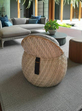 Load image into Gallery viewer, Grey Cabana Panama Weave Indoor/ Outdoor Washable Rug