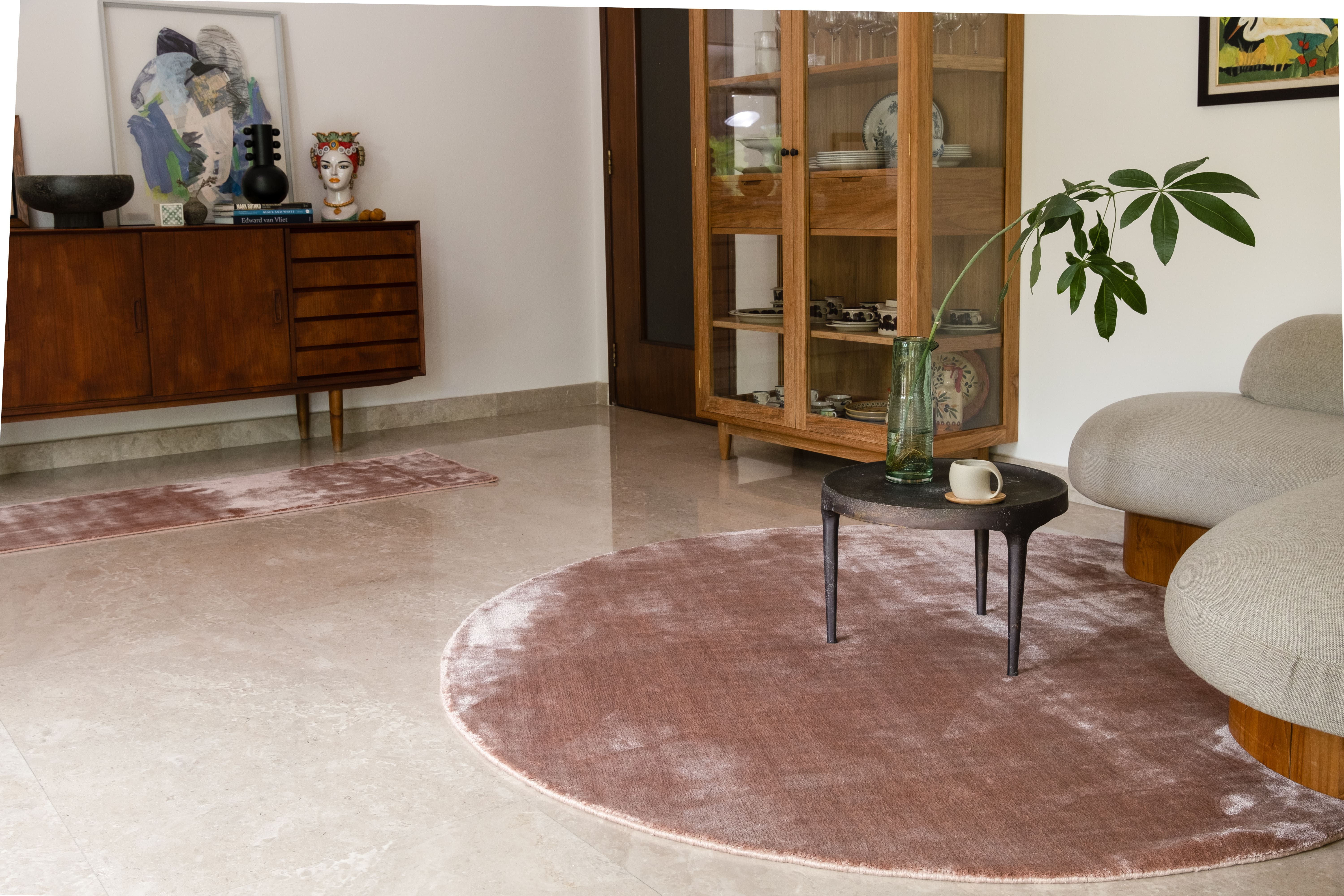 Load image into Gallery viewer, Alchemy Pecan Round Rug