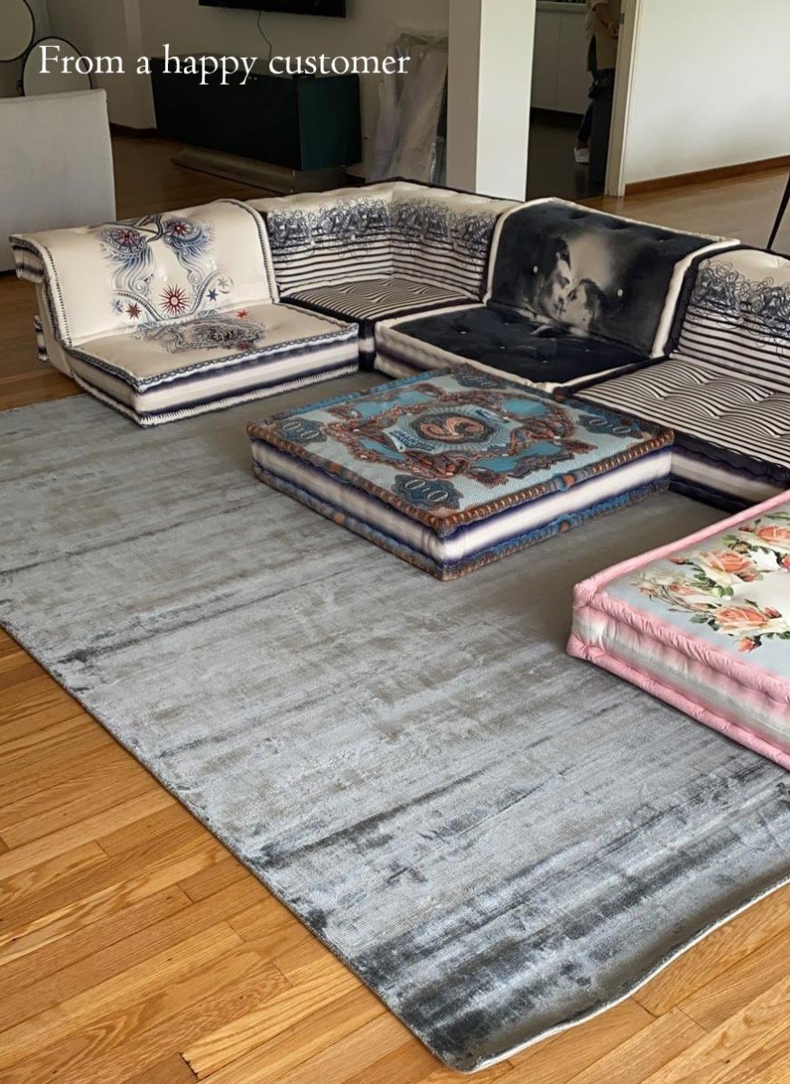 Load image into Gallery viewer, Rugs Alchemy Dark Gray Storm Rug - 160 x 230 cm