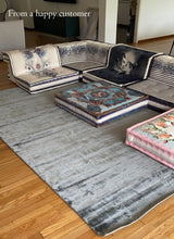 Load image into Gallery viewer, Rugs Alchemy Dark Gray Storm Rug - 160 x 230 cm
