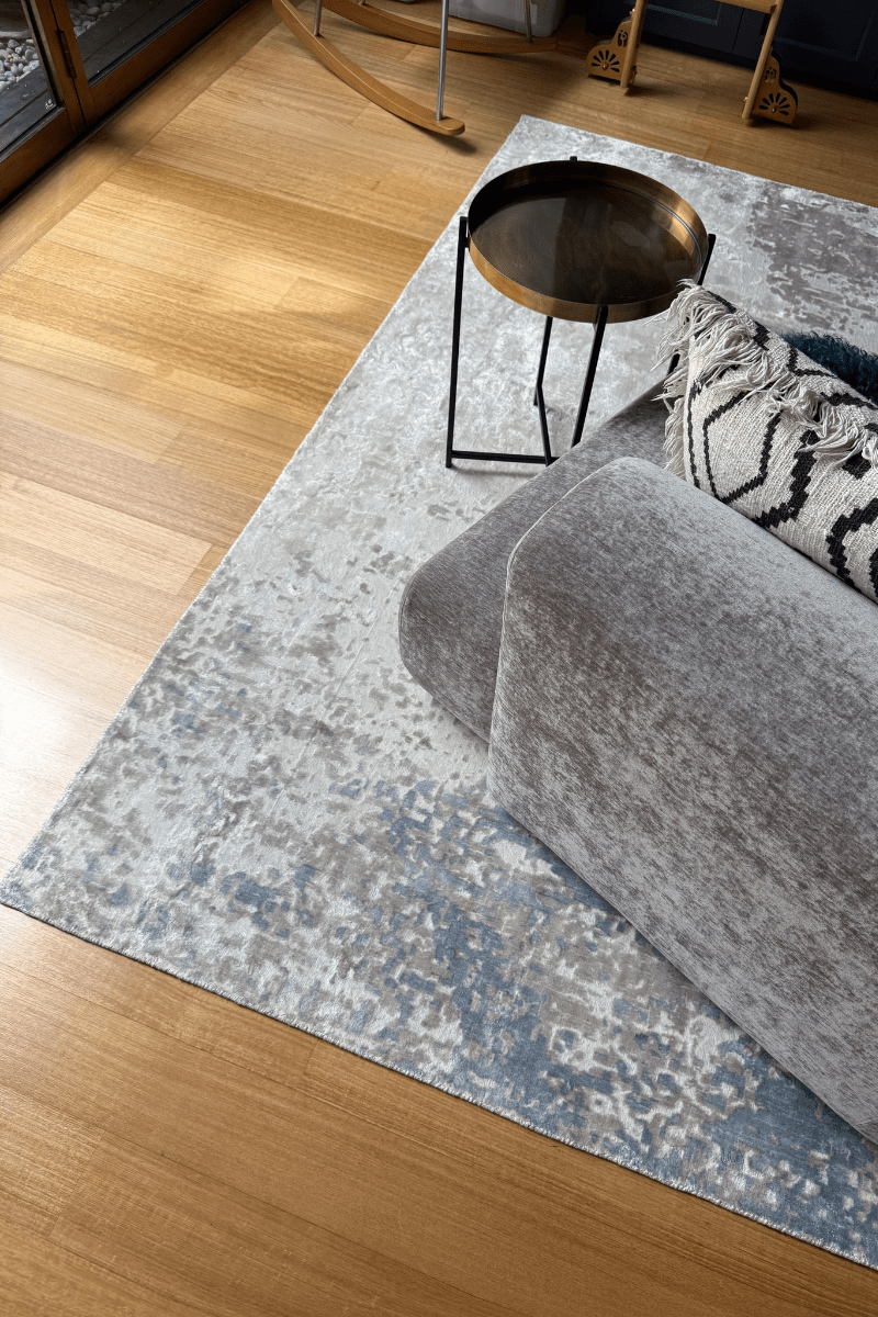 将图片加载到图库查看器，Rugs Abstract Mayfair Grey Rug - 120 x 180 cm