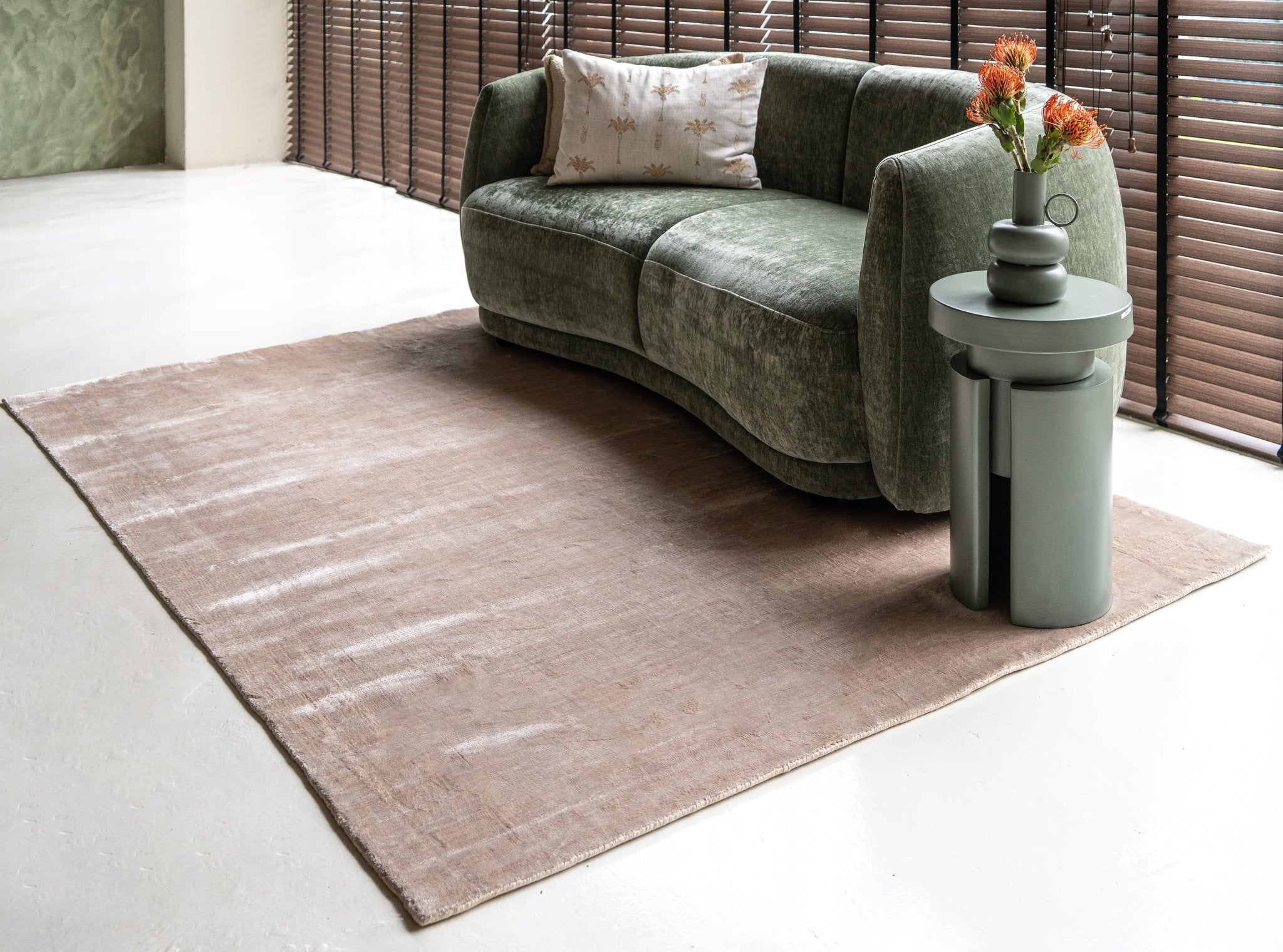 将图片加载到图库查看器，Rugs Alchemy Biscuit Beige Runner - 80 x 180 cm