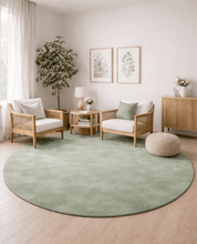 Load image into Gallery viewer, Rugs Alchemy Matcha Green Round Rug - 200 cm diameter