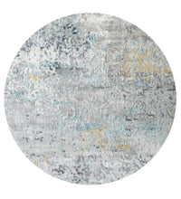 Load image into Gallery viewer, Rugs Aquamarine Abstract Round Rug - 200 cm round