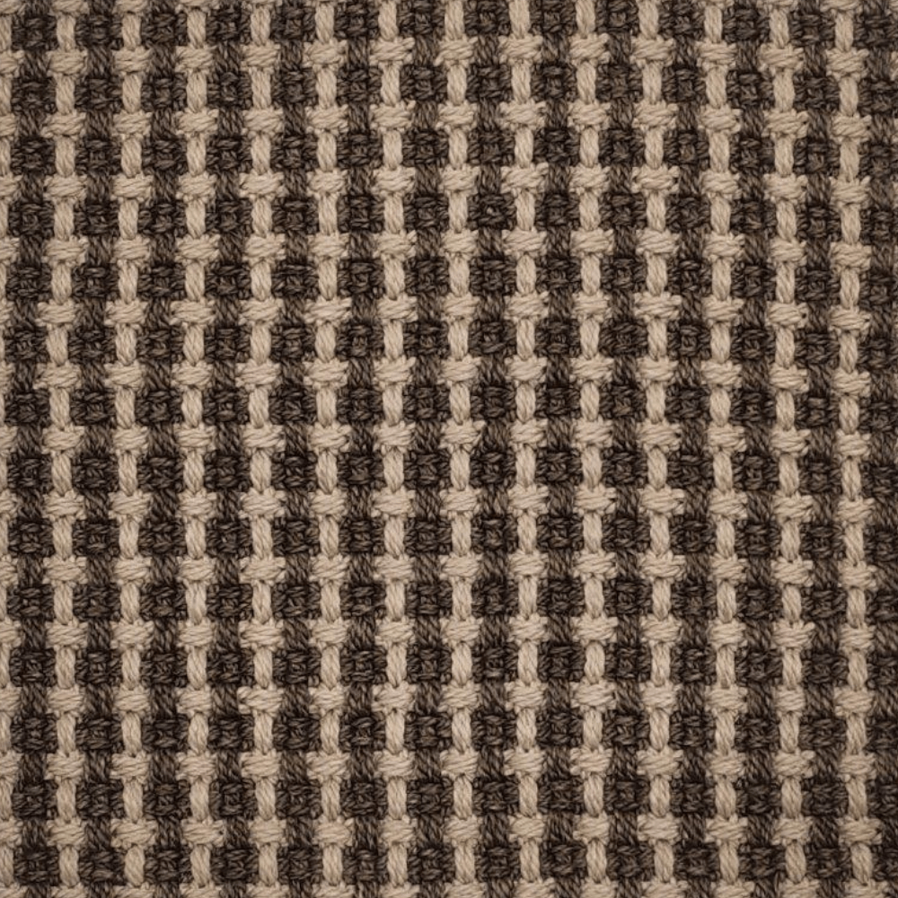 Rugs Cabana Basket Weave Indoor/ Outdoor Washable Rug - Cream & Beige