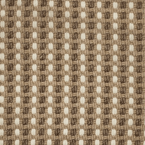 Rugs Cabana Basket Weave Tricolor Indoor/ Outdoor Washable Rug - Beige Cream & White