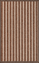 Load image into Gallery viewer, Rugs Cabana Braided Stripe Indoor &amp; Outdoor Washable Rug - Terra + Taupe