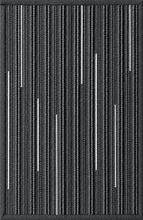 Load image into Gallery viewer, Rugs Cabana Braided Stripe with Silver Indoor &amp; Outdoor Washable Rug - Black