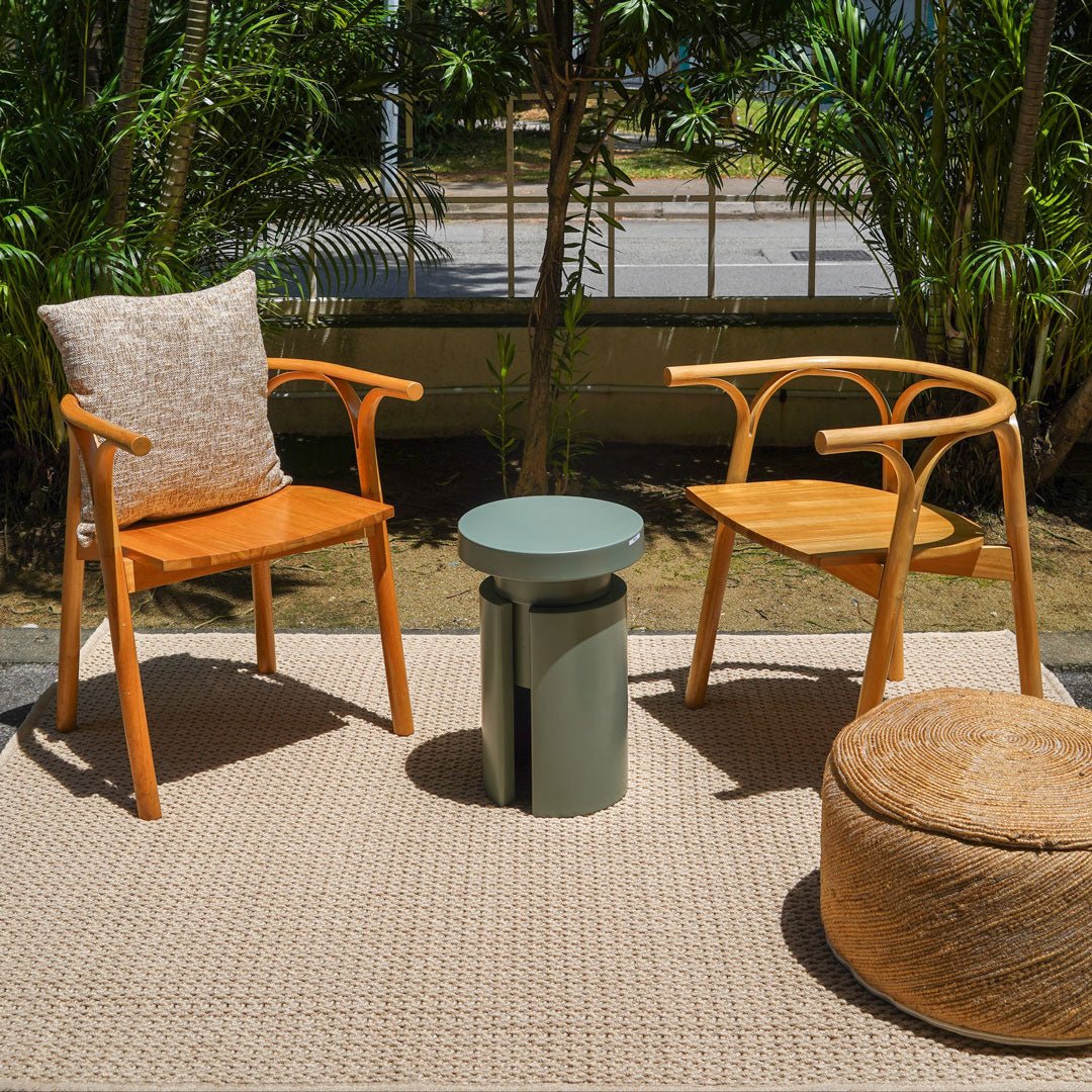 Load image into Gallery viewer, Rugs Cabana Cable Knit Weave Indoor &amp; Outdoor Washable Rug - Brown