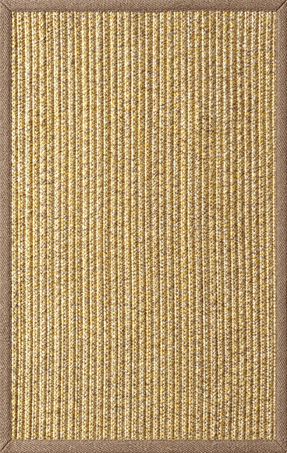 Load image into Gallery viewer, Rugs Cabana Fine Fishtail Weave Indoor &amp; Outdoor Washable Rug - Natural Gold + White