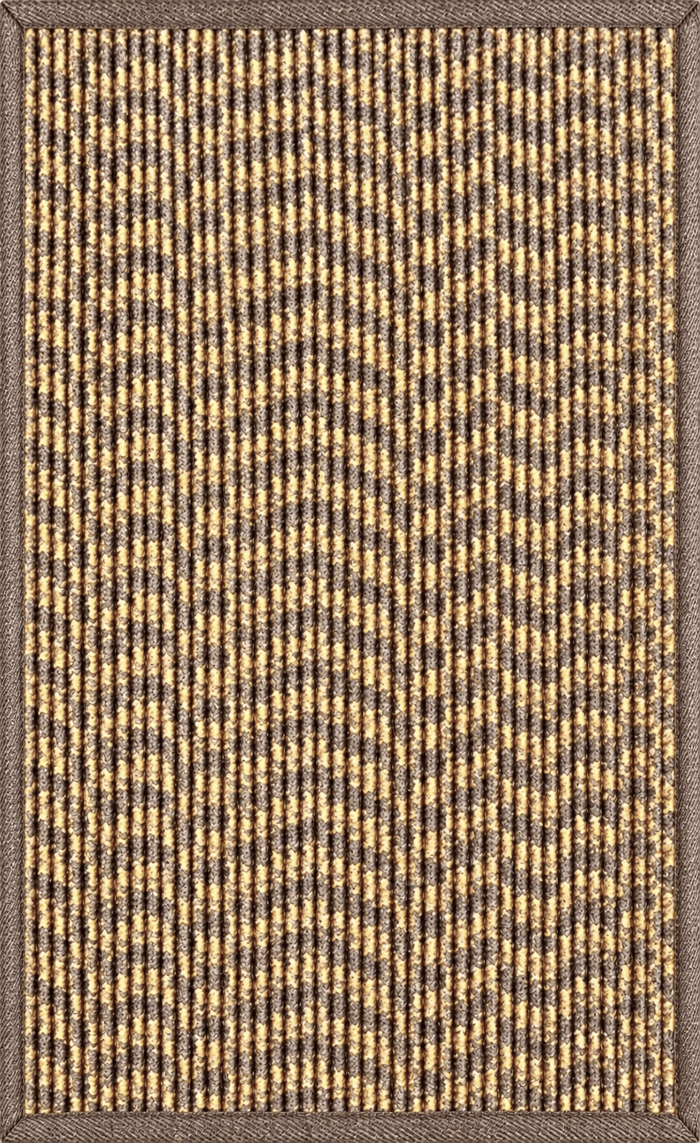 Load image into Gallery viewer, Rugs Cabana Herringbone Indoor/ Outdoor Washable Rug - Natural Gold + Taupe