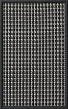Load image into Gallery viewer, Rugs Cabana Panama Weave Indoor/ Outdoor Washable Rug - Black + Grey