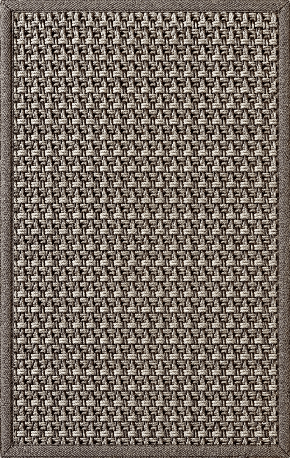 Load image into Gallery viewer, Rugs Cabana Panama Weave Indoor/ Outdoor Washable Rug - Grey + Taupe