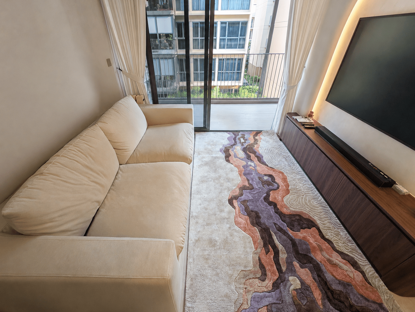 将图片加载到图库查看器，Rugs Flux N°3. Full Texture Rug [Custom] - 120 x 180 cm