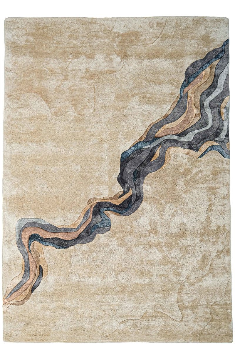Load image into Gallery viewer, Rugs Flux Pastel Cross - Section Rug - 120 x 180 cm