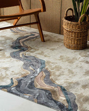 Load image into Gallery viewer, Rugs Flux Pastel Cross - Section Rug - 120 x 180 cm