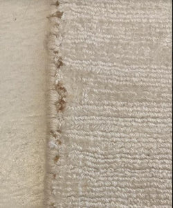 Rugs Lithe White Tencel Rug 300 x 400 cm [AS - IS] - 300 x 400 cm