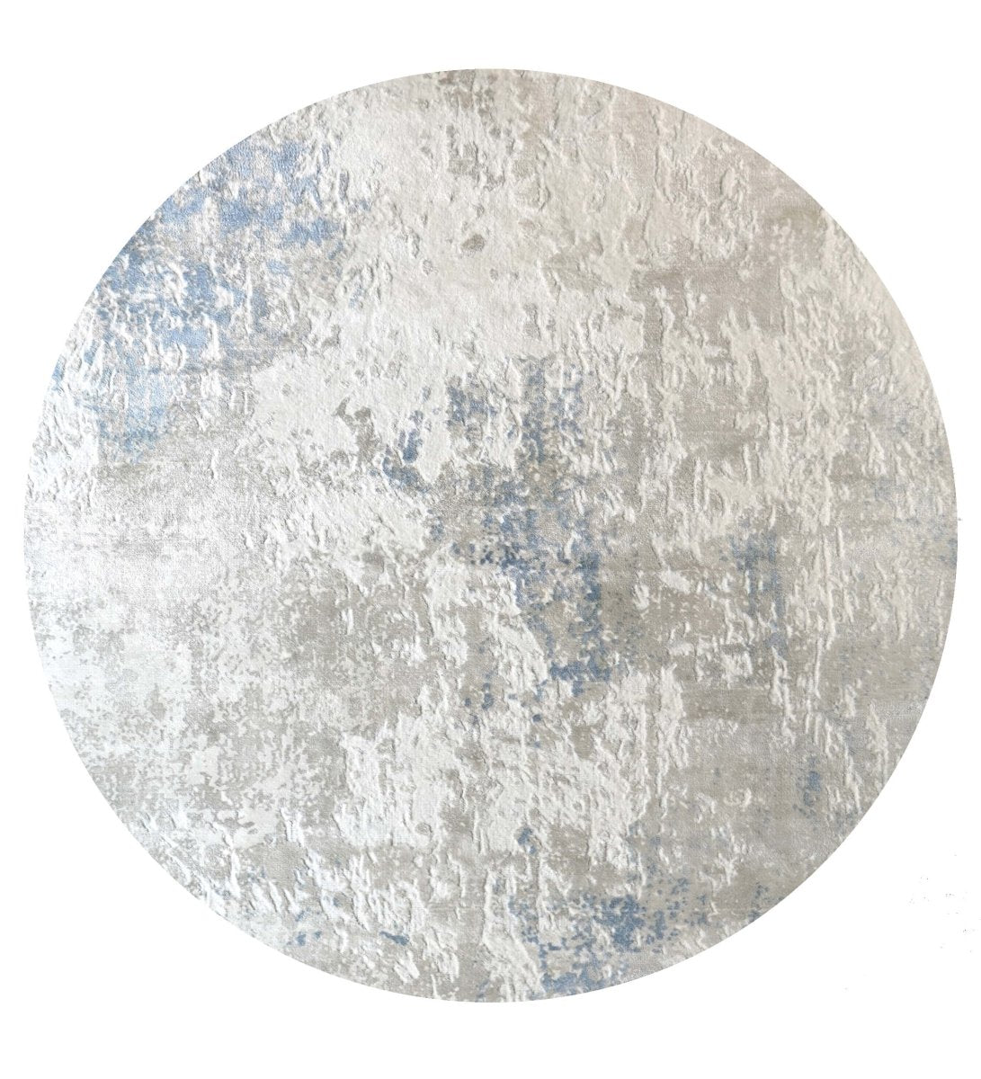 Load image into Gallery viewer, Rugs Mayfair Abstract Grey Round Rug - 200 cm round