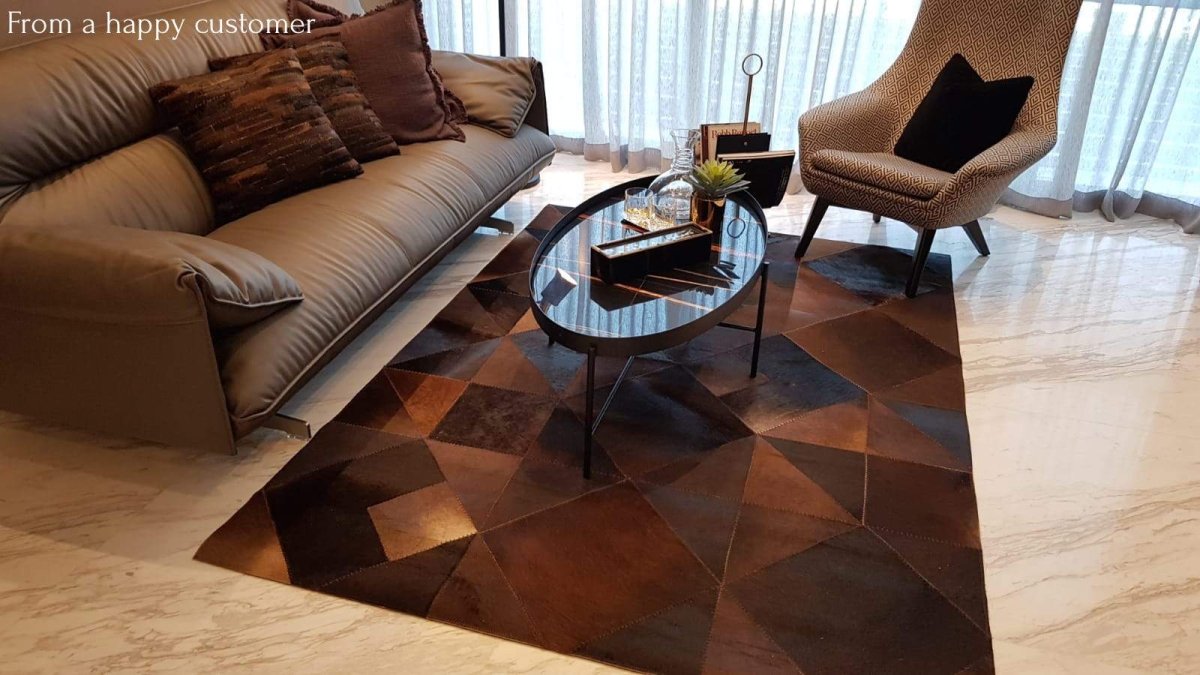 Load image into Gallery viewer, Rugs Pyramid Tan Hide Rug - 120 x 180 cm