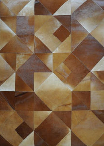 Rugs Pyramid Tan Hide Rug - 120 x 180 cm