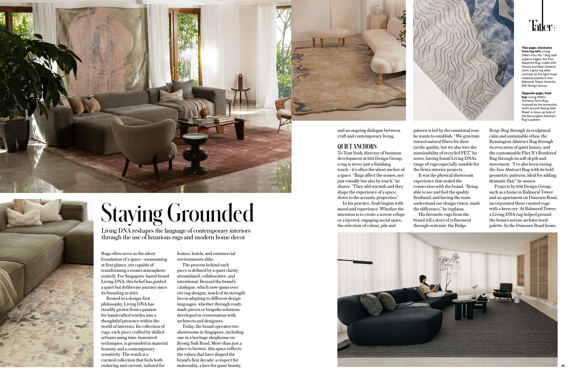 将图片加载到图库查看器，Rugs Tatler Homes | Staying Grounded - 