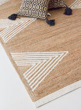 Load image into Gallery viewer, Rugs Triangles White Jute and Wool Rug [LAST 3 PCS] - 200 x 300 cm