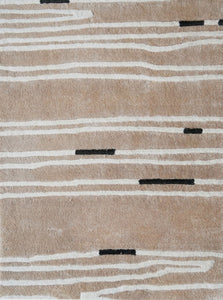 Rugs Tundra Beige Rug - 60 x 90 cm