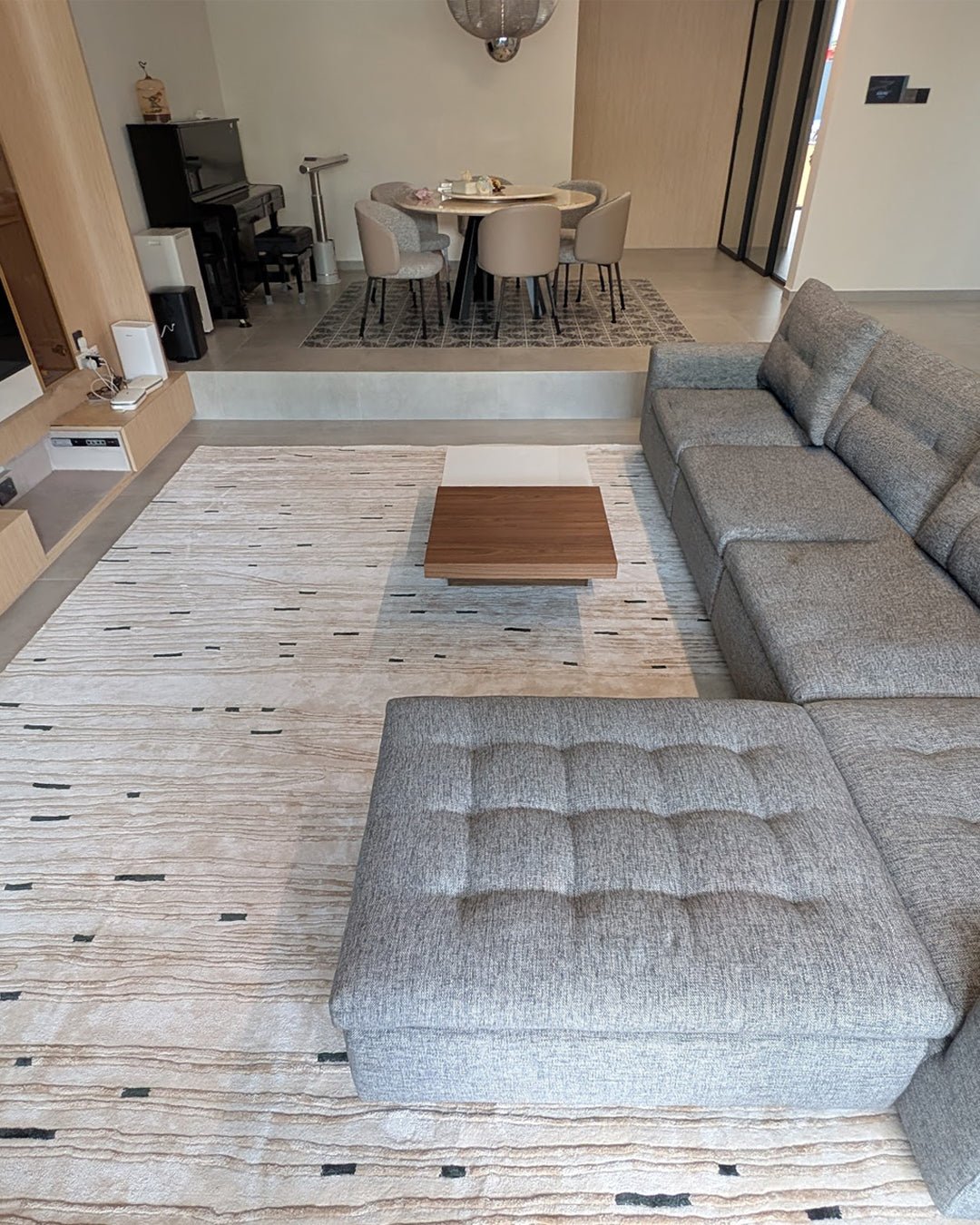 将图片加载到图库查看器，Rugs Tundra Cream Rug - 120 x 180 cm