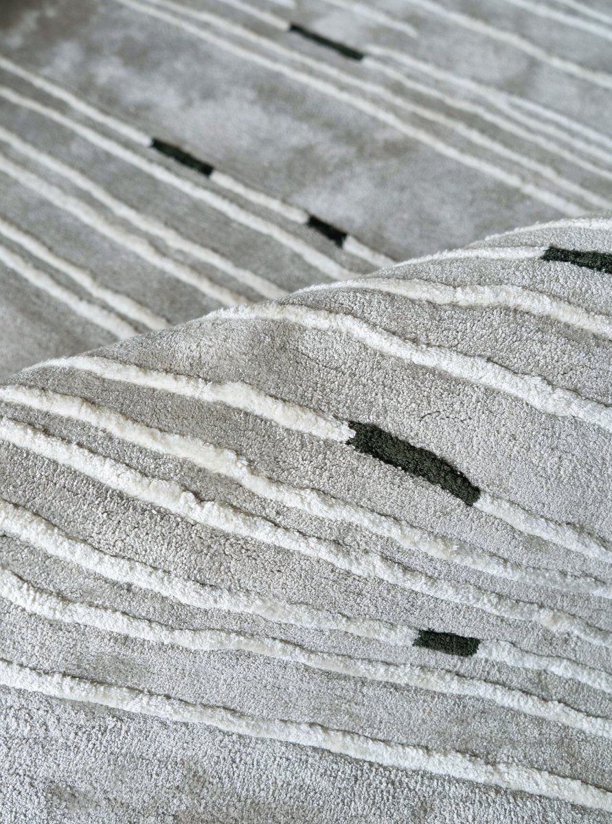 Load image into Gallery viewer, Rugs Tundra Grey Runner Rug - 60 x 180 cm
