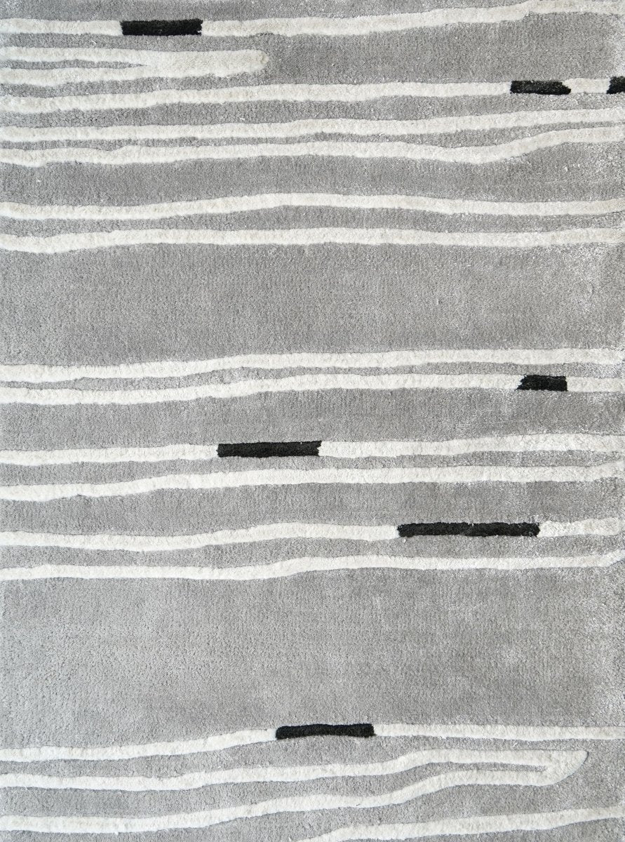 Load image into Gallery viewer, Rugs Tundra Grey Runner Rug - 60 x 180 cm