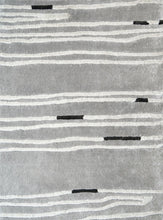 Load image into Gallery viewer, Rugs Tundra Grey Runner Rug - 60 x 180 cm