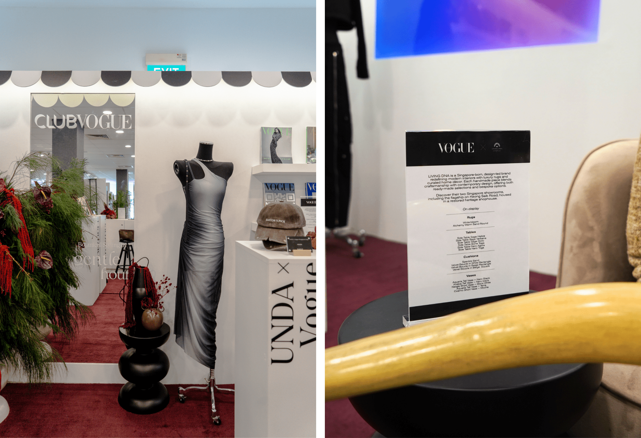 Load image into Gallery viewer, Rugs Vogue Singapore | Club Vogue Lounge at Boutiques Singapore 2025 - 