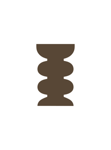 Tables Agora Side Table - Mocha Brown - Brown