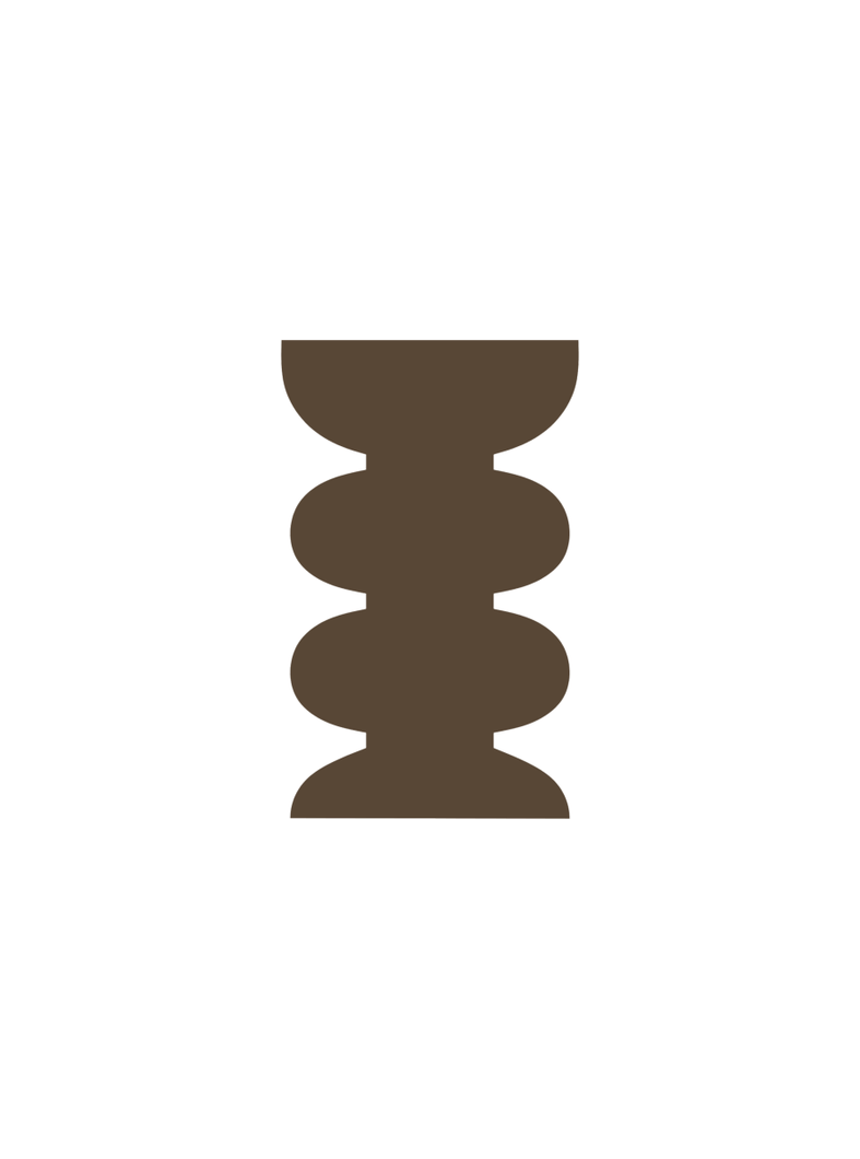 Tables Agora Side Table - Mocha Brown - Brown