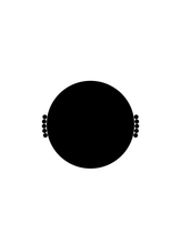 Load image into Gallery viewer, Tabletop Decor Nebula Tray - Nero Black - Black