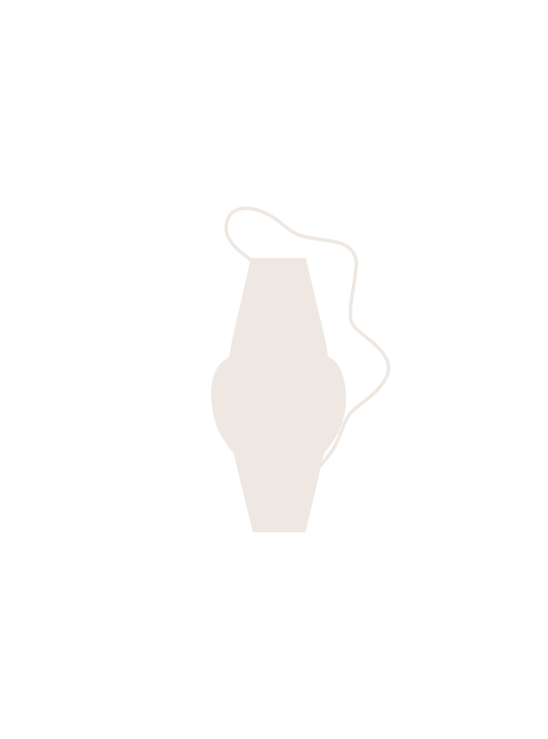 Vases Aquaria Tall Vase - Bone White - White
