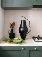 Load image into Gallery viewer, Vases Aquaria Tall Vase - Nero Black - Black