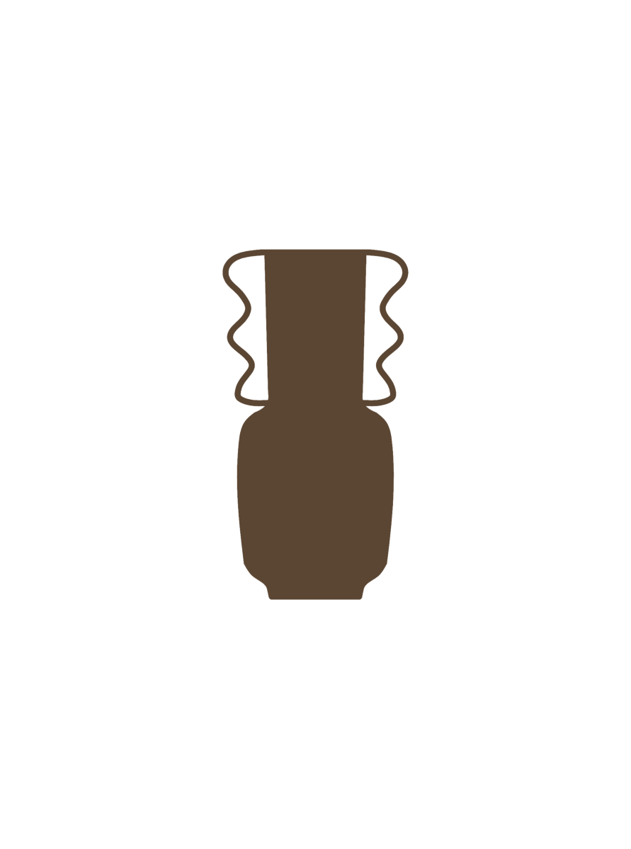 Load image into Gallery viewer, Vases Hydra Tall Vase - Mocha Brown - Brown