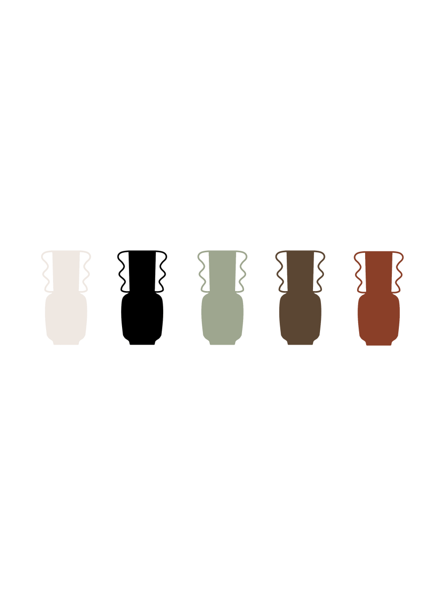 Load image into Gallery viewer, Vases Hydra Tall Vase - Terra Rust Orange - Rust Orange