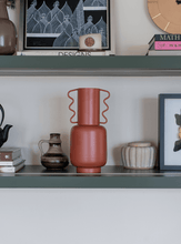 Load image into Gallery viewer, Vases Hydra Tall Vase - Terra Rust Orange - Rust Orange