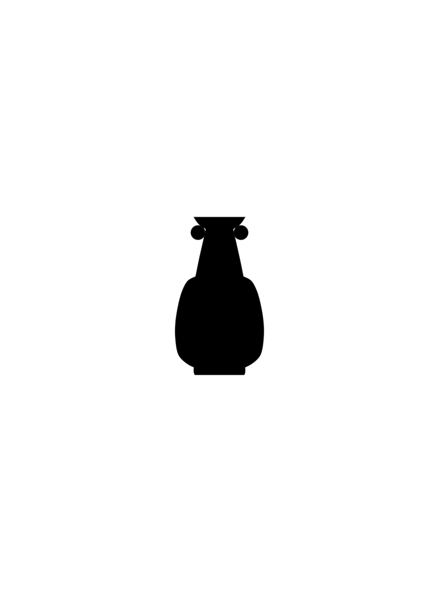 Load image into Gallery viewer, Vases Iris Tall Vase - Nero Black - Black