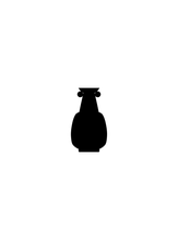 Load image into Gallery viewer, Vases Iris Tall Vase - Nero Black - Black