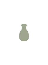 Load image into Gallery viewer, Vases Iris Tall Vase - Sage Olive Green - Olive Green