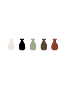 Vases Iris Tall Vase - Terra Rust Orange - Rust Orange