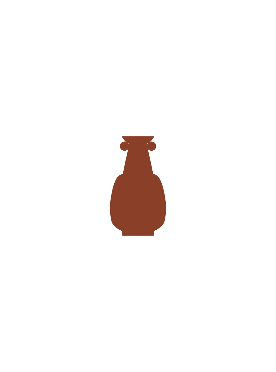 Load image into Gallery viewer, Vases Iris Tall Vase - Terra Rust Orange - Rust Orange