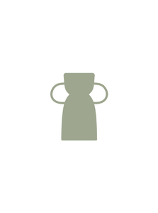 Vases Kratos Tall Vase - Sage Olive Green - Olive Green