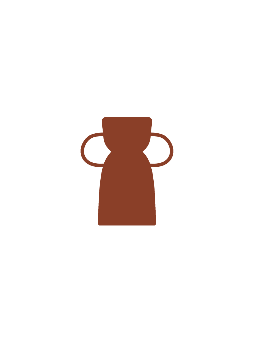 Load image into Gallery viewer, Vases Kratos Tall Vase - Terra Rust Orange - Rust Orange