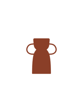 Load image into Gallery viewer, Vases Kratos Tall Vase - Terra Rust Orange - Rust Orange