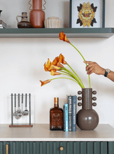 Load image into Gallery viewer, Vases Oracle Tall Vase - Terra Rust Orange - Rust Orange